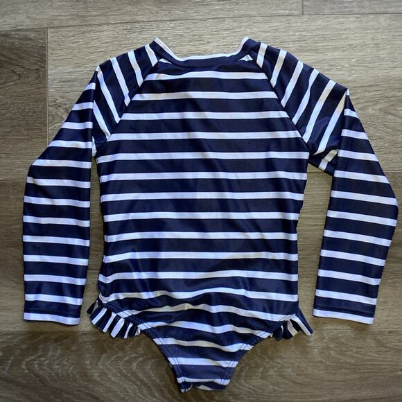 Ruffle Butts Rash Guard 2 piece Swim Suit & Gap Long Sleeve 1 piece Suit Sz 2T - Picture 6 of 9